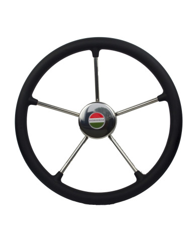 Hydrodrive Steering Wheel 5 Spokes 35 cm Diameter Black Color
